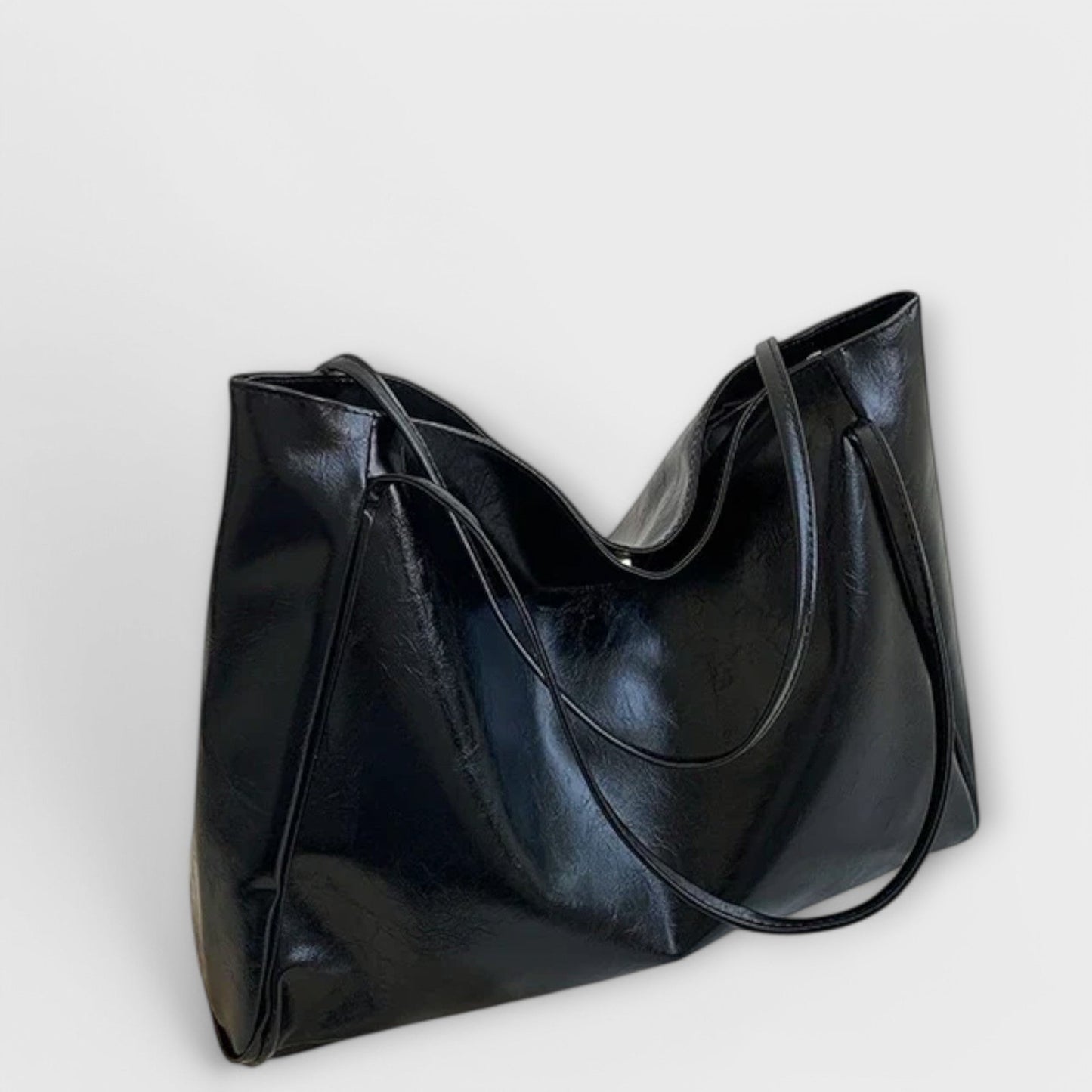 Sac fourre-tout en cuir vegan inspiré vintage Aurellia Blair pour l'école ou le travail, adapté pour ordinateur portable et essentiels