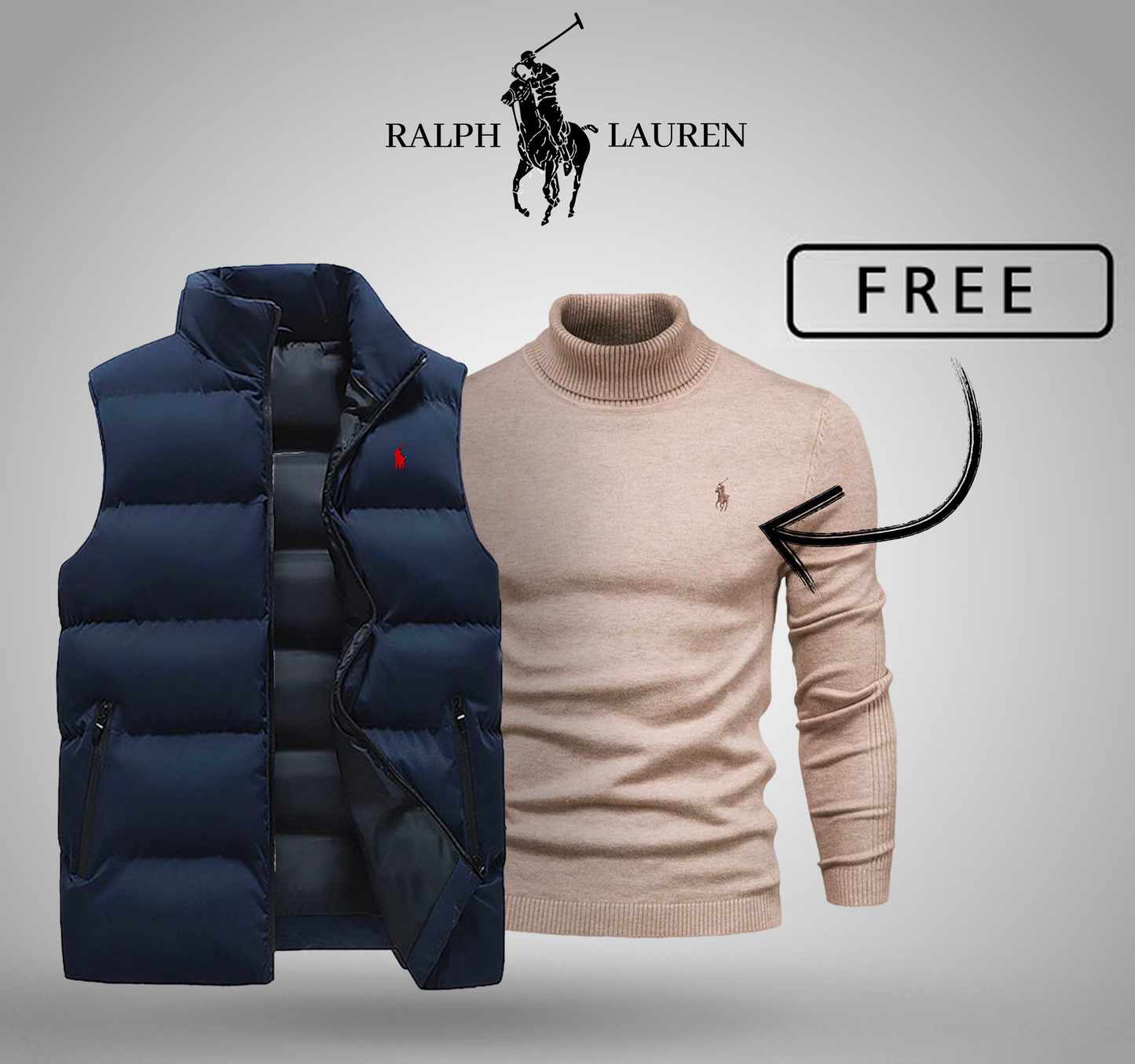 R&L Gilet + Pull Gratuit