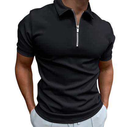 Lucente™ | Polo à Col Zippé