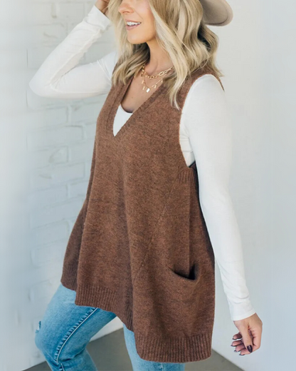 Elena - Gilet en Maille