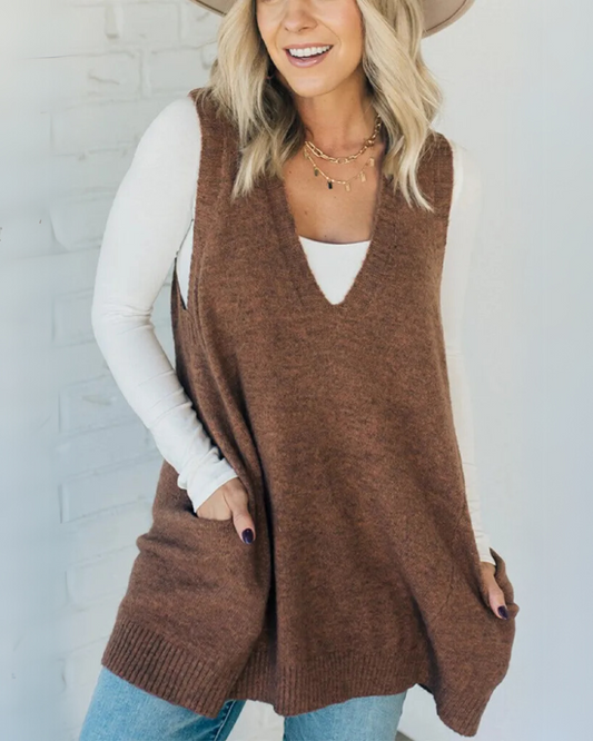 Elena - Gilet en Maille