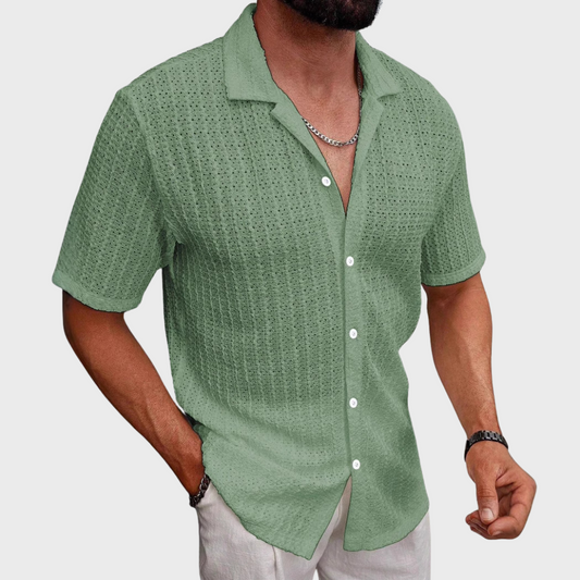 Chemise Breeze en Maille Texturée Haven Hills