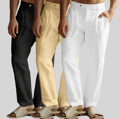 Pantalons en Lin Broce