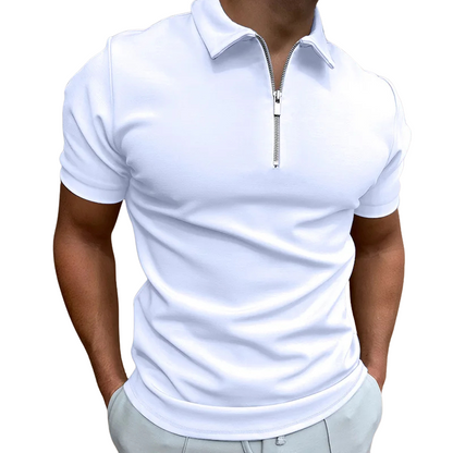 Lucente™ | Polo à Col Zippé