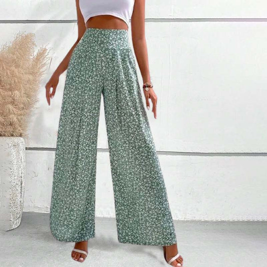 Pantalons Fleurs Décontractés