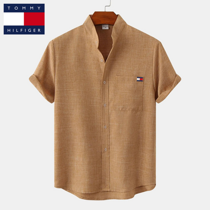 Chemise décontractée en lin de luxe