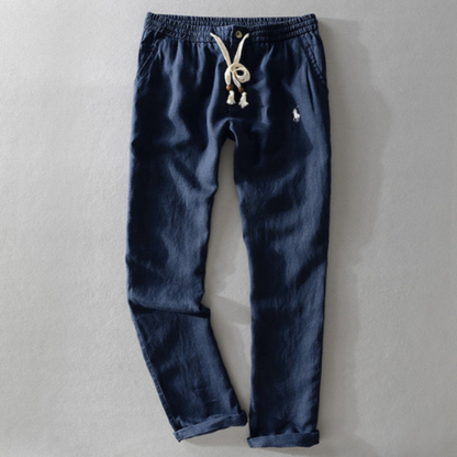 Pantalons en lin décontractés RL™
