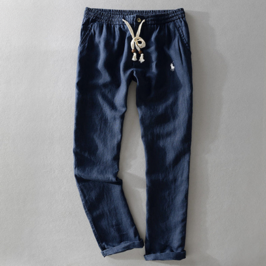 Pantalons en lin décontractés RL™