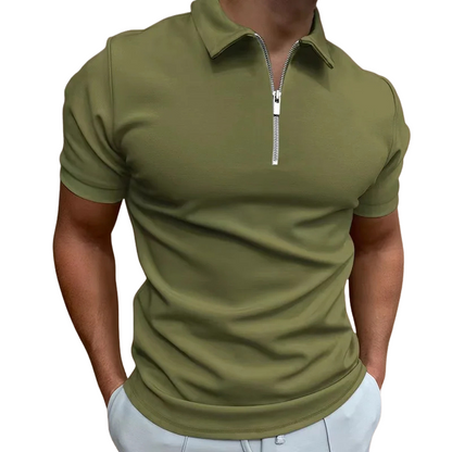 Lucente™ | Polo à Col Zippé