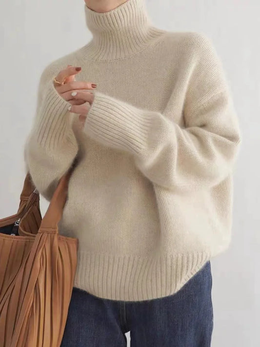 Pull à Col Roulé Lynn