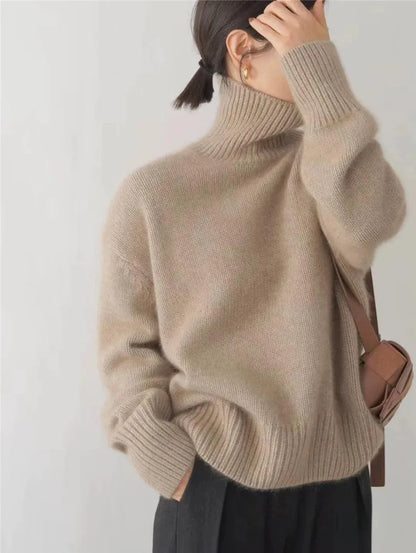 Pull à Col Roulé Lynn