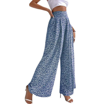 Pantalons Fleurs Décontractés