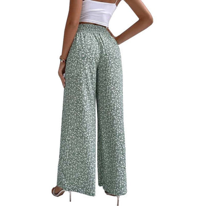 Pantalons Fleurs Décontractés
