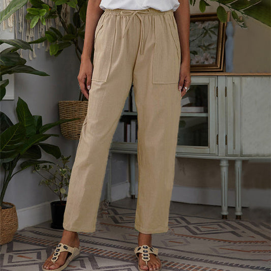 Pantalons Casual Droit