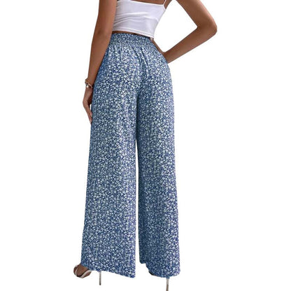 Pantalons Fleurs Décontractés