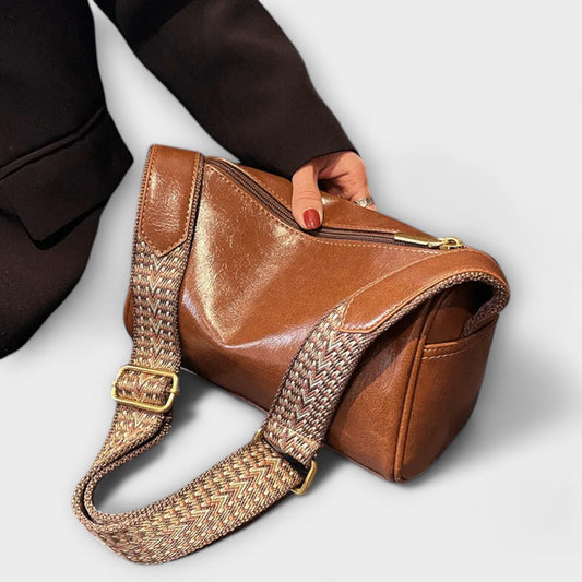 Aurellia Sac à Bandoulière Vintage - Élégant et Pratique pour un Usage Quotidien