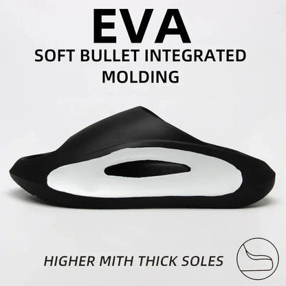 VoetVibe Chaussons Unisexes Antidérapants en EVA Doux pour Intérieur/Extérieur