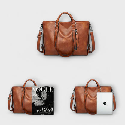 Sac en cuir Aurellia grand - Élégant et spacieux pour un usage quotidien