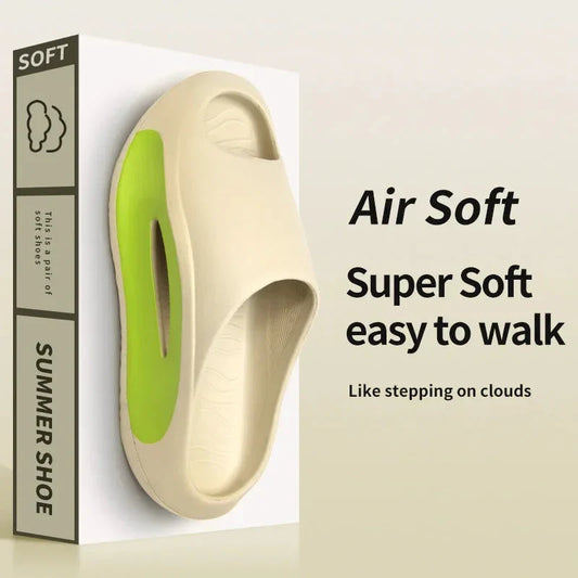 VoetVibe Chaussons Unisexes Antidérapants en EVA Doux pour Intérieur/Extérieur