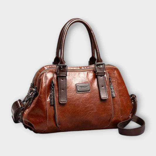 Sac à épaule vintage Aurellia - Bandoulière réglable, fermeture magnétique, plusieurs couleurs