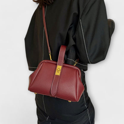 Sac à main rétro Aurellia - Design classique, intérieur spacieux, usage quotidien