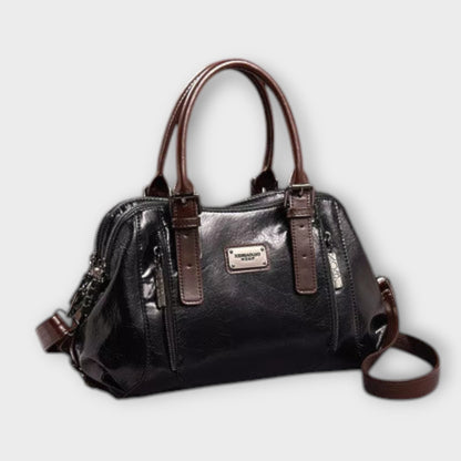 Sac à épaule vintage Aurellia - Bandoulière réglable, fermeture magnétique, plusieurs couleurs