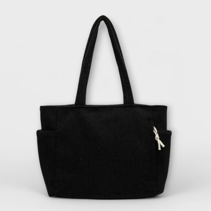 Sac à épaule Aurellia - Design en cordon spacieux avec poches, 39x15x28 cm, disponible en plusieurs couleurs