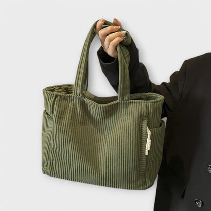 Sac à épaule Aurellia - Design en cordon spacieux avec poches, 39x15x28 cm, disponible en plusieurs couleurs