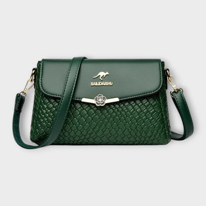 Sac à bandoulière Aurellia en éco-cuir avec design polyvalent et compartiments organisés