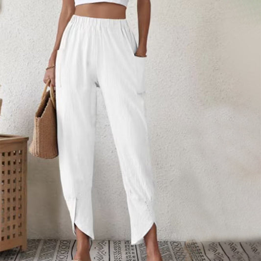Pantalons Casual Monochromatiques
