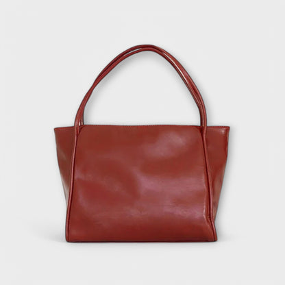 Sac fourre-tout en cuir vegan inspiré vintage Aurellia Blair pour l'école ou le travail, adapté pour ordinateur portable et essentiels