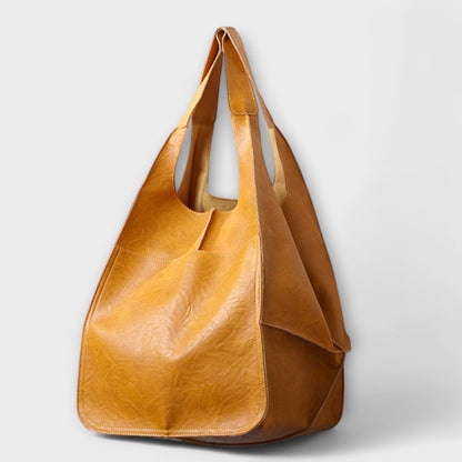 Sac de week-end oversized Aurellia, cuir PU, tote de voyage polyvalent