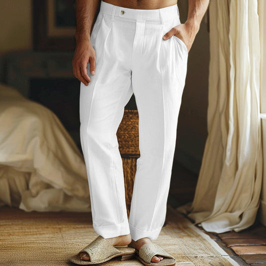 Pantalons en Lin Broce