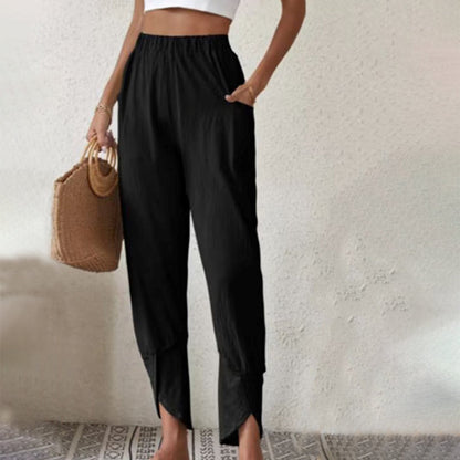 Pantalons Casual Monochromatiques